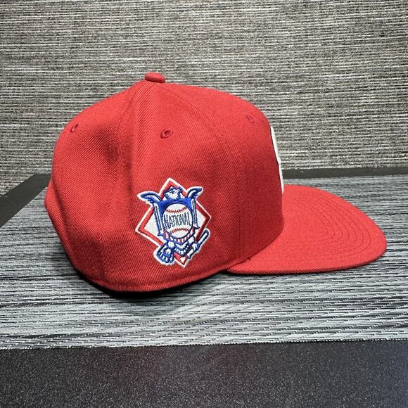 Washington Nationals Hat Snapback Red Embroidered National League MLB Adult - Picture 5 of 10